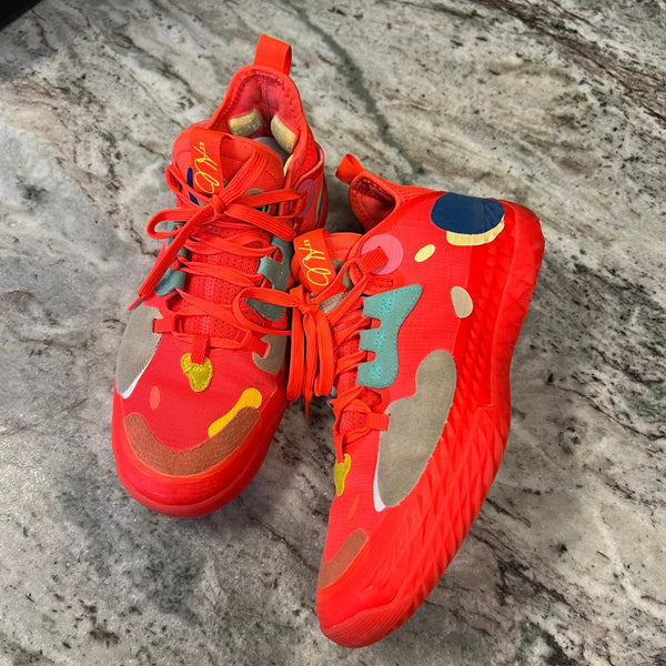 Adidas Harden Vol. 5 Futurenatural Basketball Shoes Solar Red Men's Size 7.5