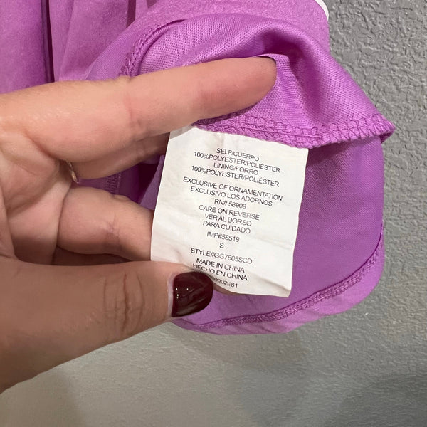 Gianni Bini Girls Purple + Orange Sundress Size Small