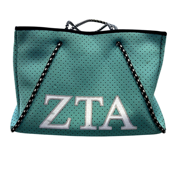 ZTA Sorority Neoprene Bucket Bag with Pouch