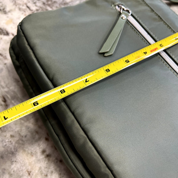 NWT Olive Green Nylon Crossbody Bag