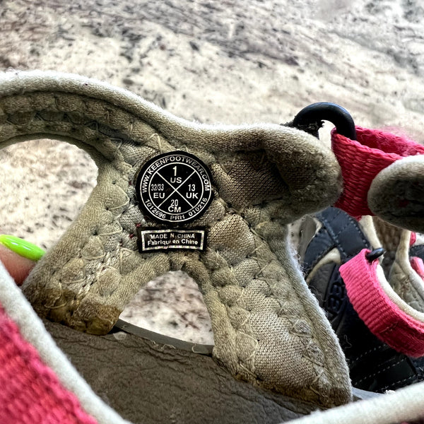 Keen Girls Adjustable Water Sandals Size Youth 1