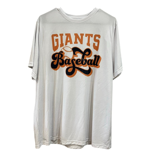 Athletic Works Quick Dry Giants Baseball Short Sleeve Graphic Tee XL