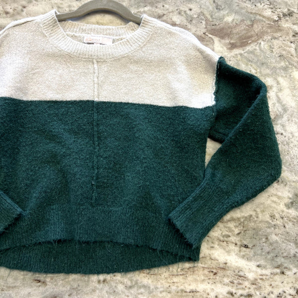 Gianni Bini Girls Color Block Sweater Size Youth Small