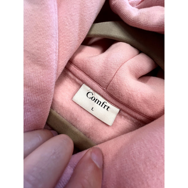 Comfrt Pastel Hoodie - Mega Bubblegum Size Large