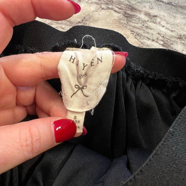 Hayden Girls Black Tulle Tiered Skirt Size Small