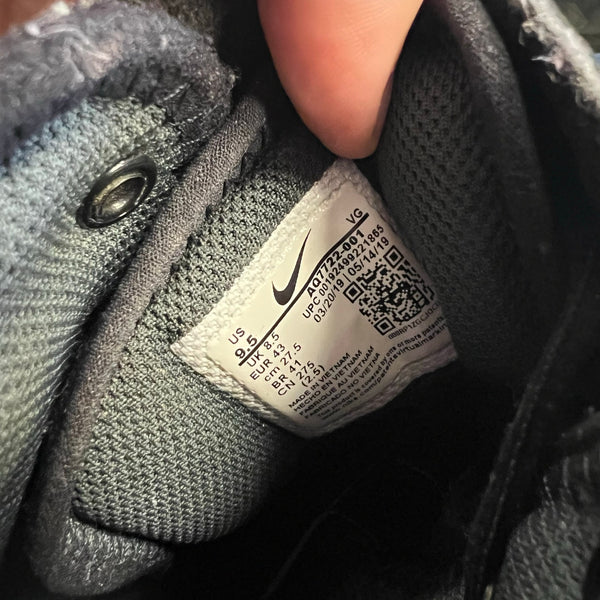 Nike Force Savage Shark 2 Black + White Football Cleats Size 9.5