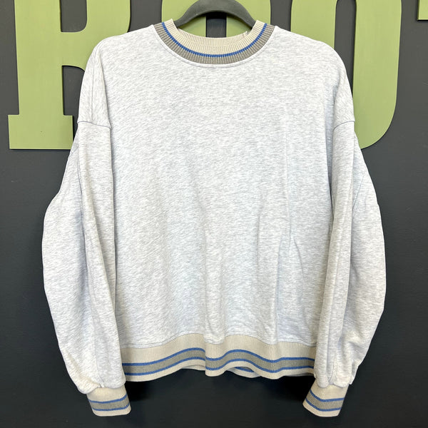 Lululemon Gray Oversized Sweatshirt Size 8