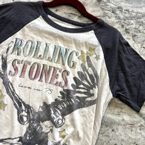 Rowdy Sprout Vintage Rolling Stones Graphic Tee Size 8