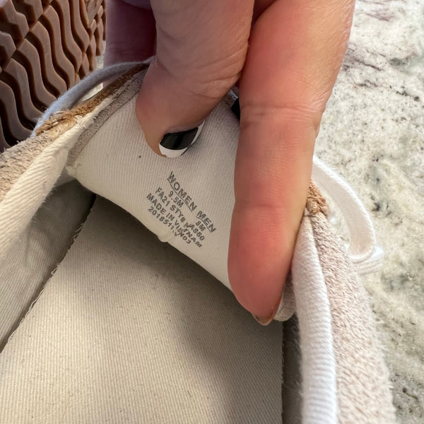 Madewell Kickoff Trainer Sneakers Color Block Tan + Navy Mens 8