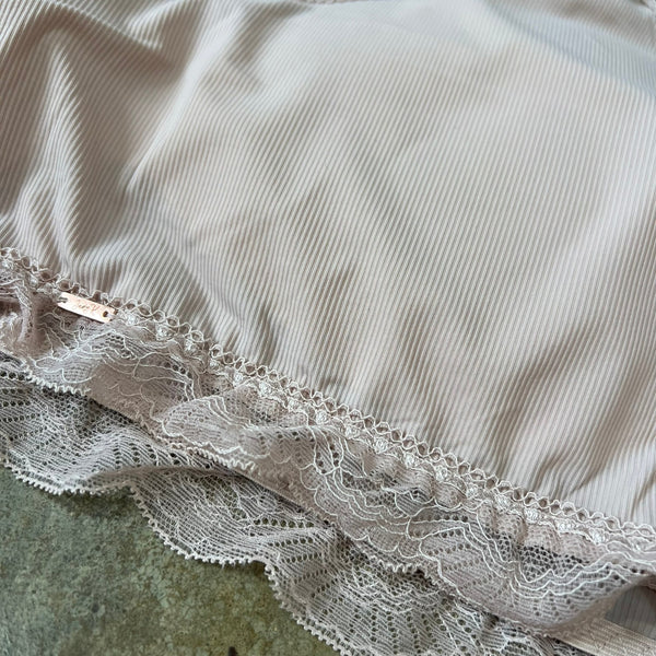 Jady K Light Pink Padded Lace Bralette Large/XL