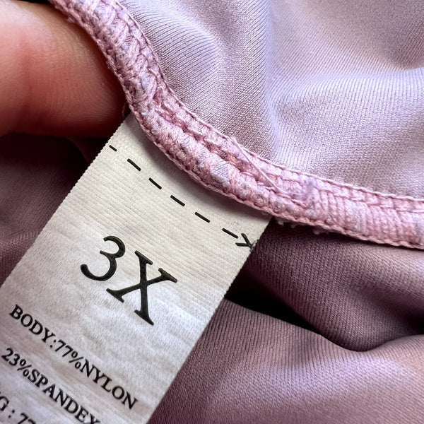 Women's Mauve Athletic Skort Size 3XL