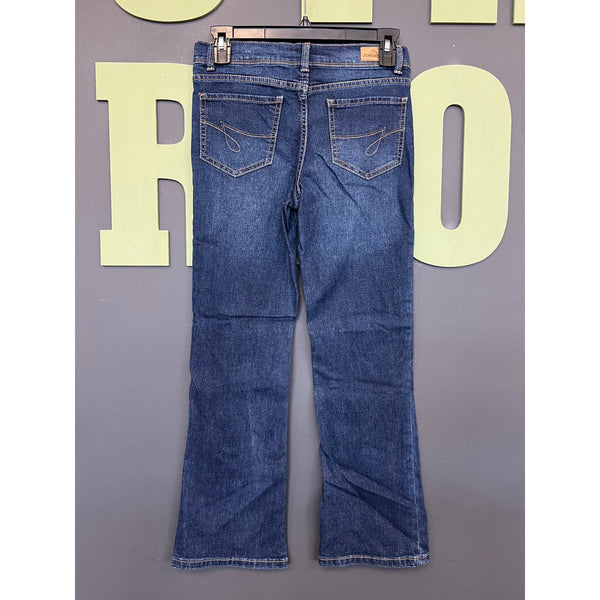 Jordache Girls Bootcut Dark Wash Jeans Size Youth 14