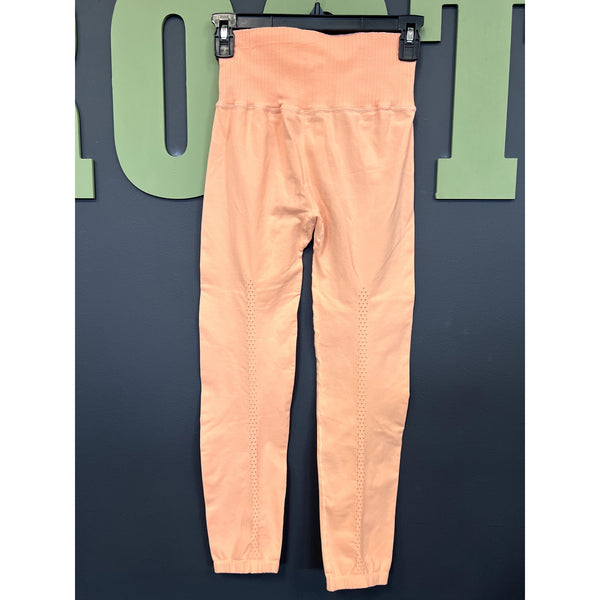 Free People Movement Good Karma Peach Leggings Size Medium