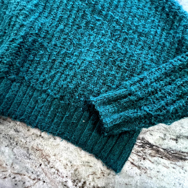Copper Key Toddler Teal Green Sweater Size 3T