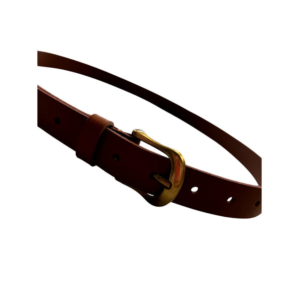 Frye Brown Leather Belt Size L/XL