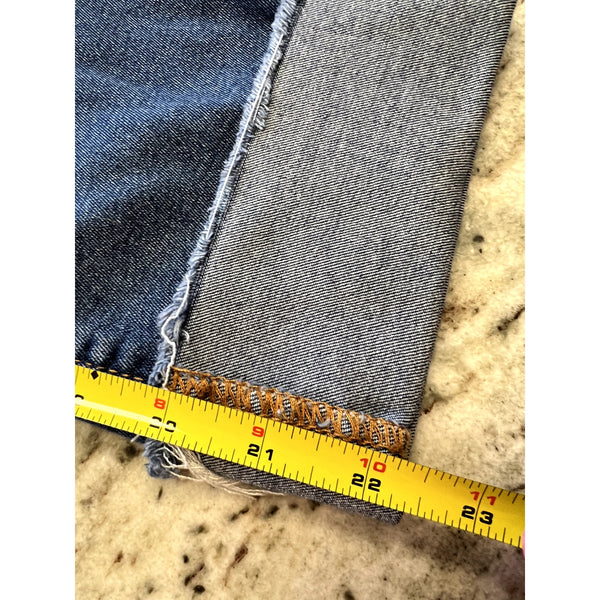 Tahari Olivia Mid Rise Slim Straight Jeans Size 12