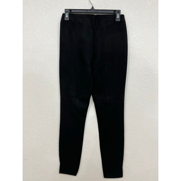 Anna & Ava Suede Black Pencil Leg Pants Size Small