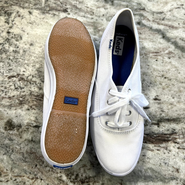 Keds Softerra White Sneakers Women's Size 7