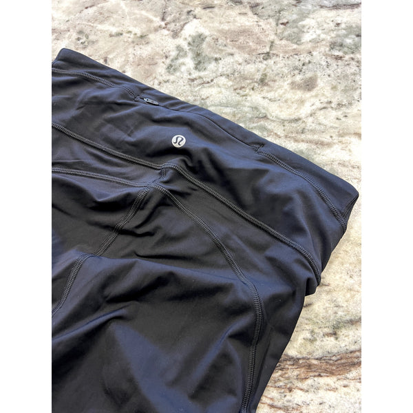 Lululemon Black Cropped Leggings Size 6
