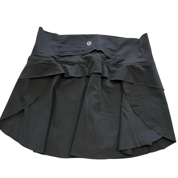 Women's Black Ruffle Skort Size 4