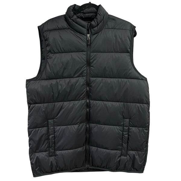 NWOT Men's Swiss Tech Black Puffer Vest Large