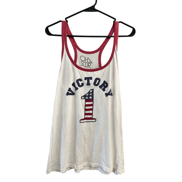 Chaser Victory USA Racerback Tank Top Small