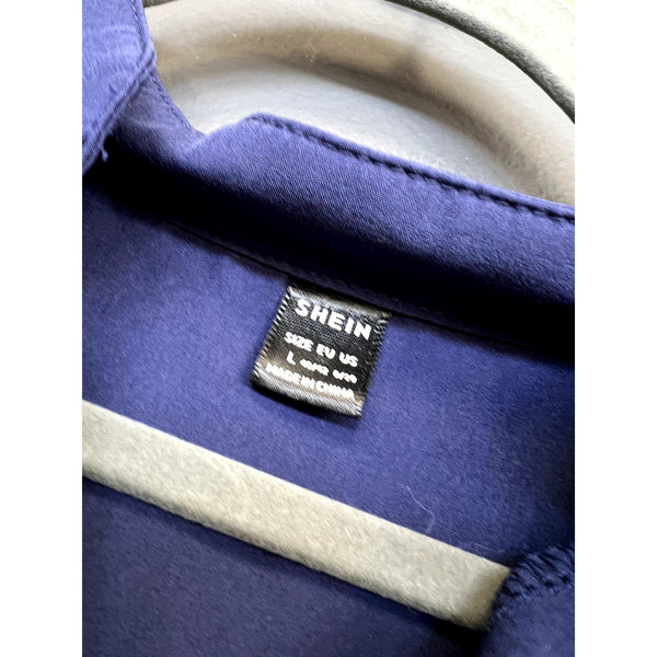 Women's Blue Tiered Maxi Dress Size Large