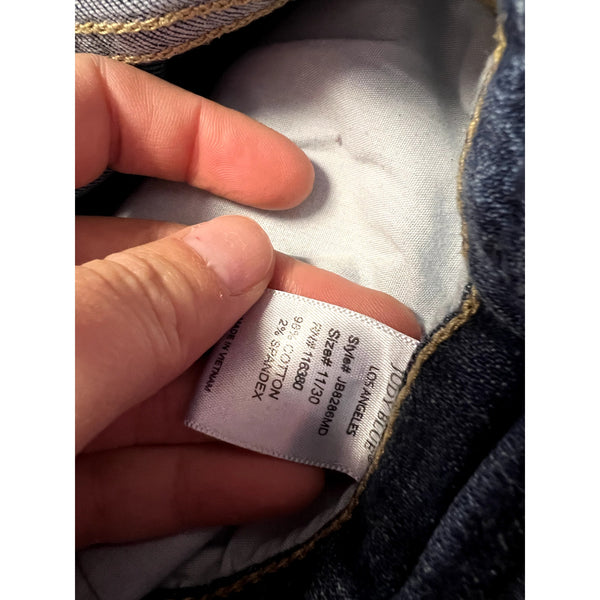 Judy Blue Straight Leg Distressed Boyfriend Jeans Size 11