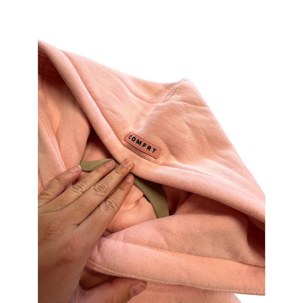 Comfrt Pastel Hoodie - Mega Bubblegum Size Large