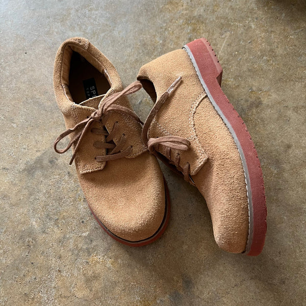 Sperry Boys Tevin Suede Oxfords Size 1