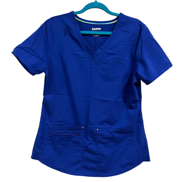 Scrubstar Ultimate Royal Blue Scrub Top Medium