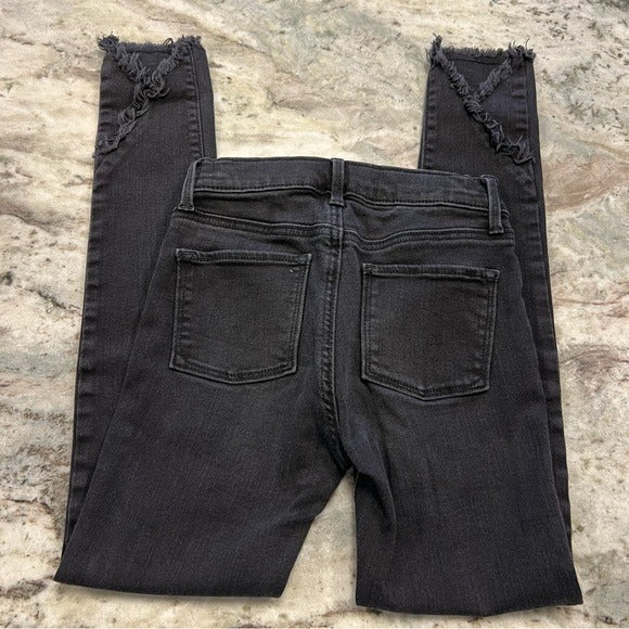 Old Navy Black Ballerina Jeggings Skinny Jeans Girls Size 12