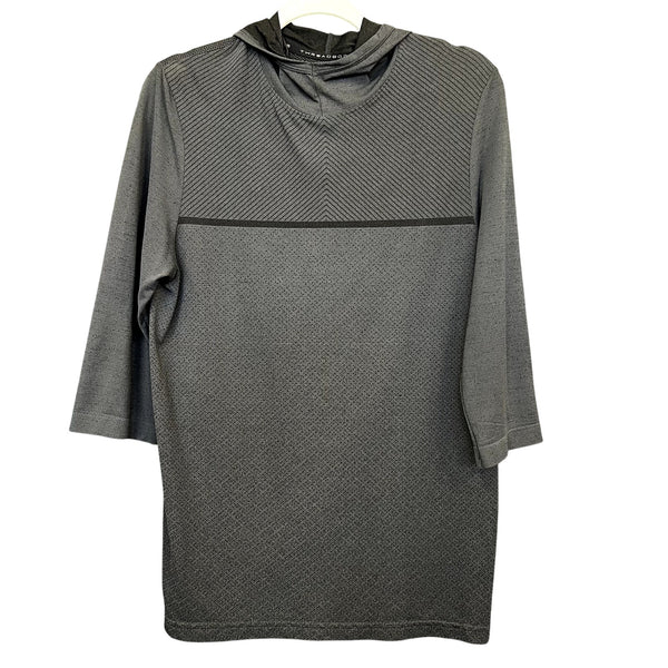 Under Armour Threadborne Fitted Hooded Men's Top Size Medium