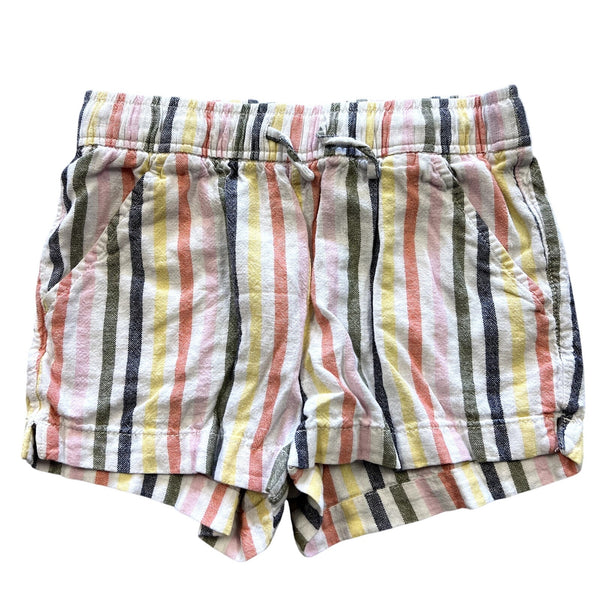 Old Navy Girls Striped Cotton Shorts Size M 8