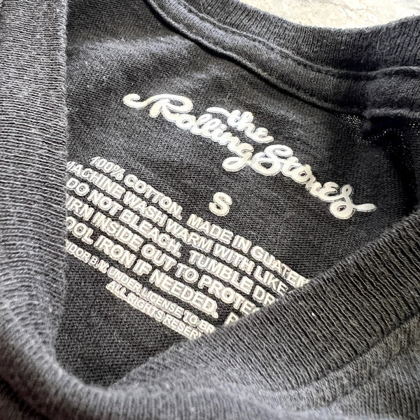 The Rolling Stones Black Tongue Graphic Tee Size Small