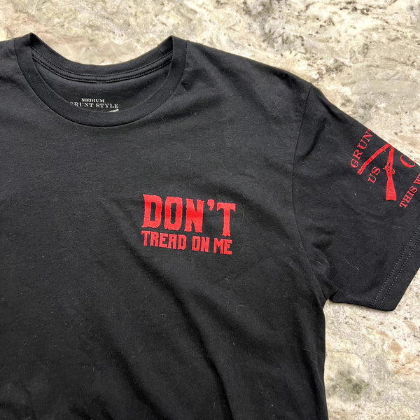 Grunt Style Don't Tread on Me Graphic Tee Men's Medium