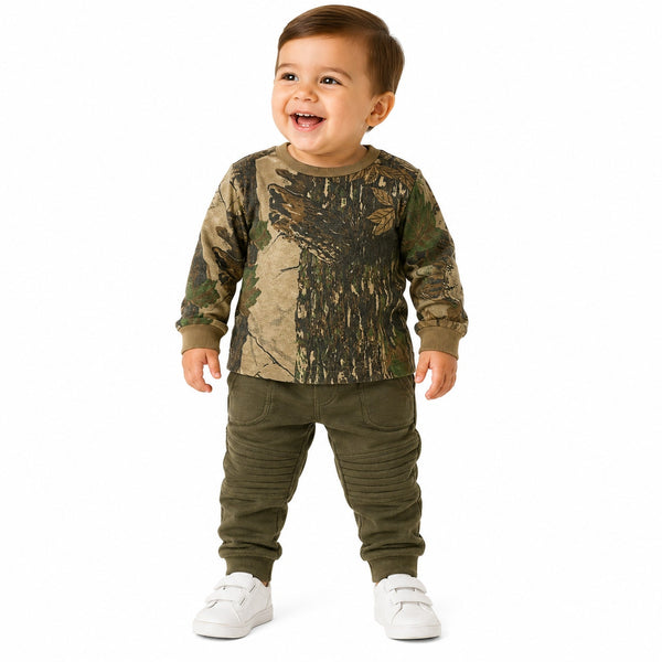 Kids Camo Long Sleeve Tee Size 12-18 Mo