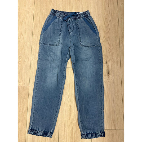 Time and Tru Lightweight Denim Joggers Size XS