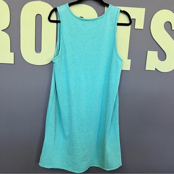 NWT Z Supply Aqua Bay V-Neck Tank Dress Large