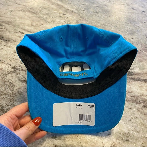 NWT Carhartt Bright Blue Hat