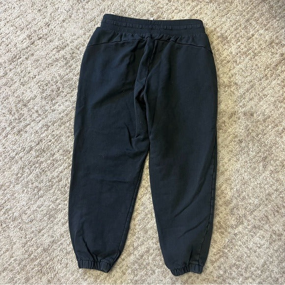 Puma Thick Black Jogger Lounge Pants Medium