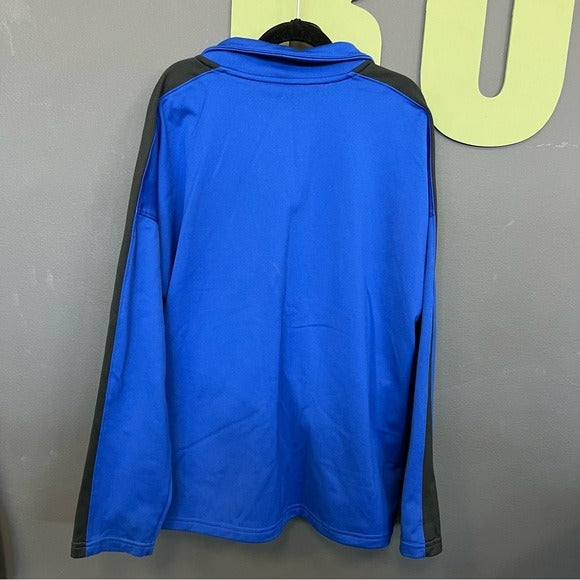 Under Armour Blue + Yellow Full Zip Jacket Size Youth XLarge