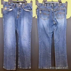 Men’s Cinch Straight Leg Jeans Size 36x36