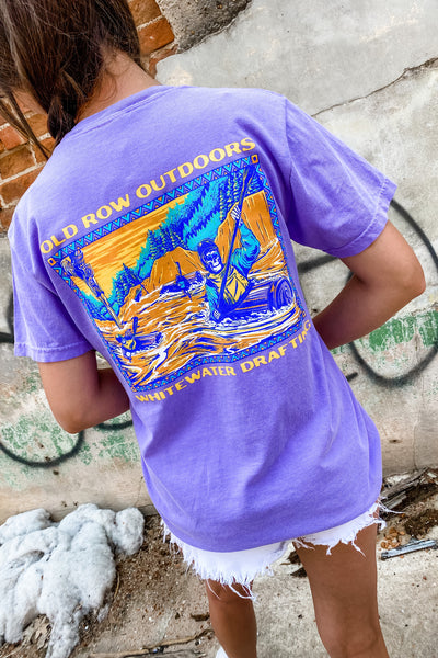 Old Row Whitewater Drafting Pocket Tee