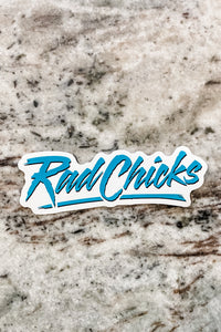 Old Row Rad Chick Sticker