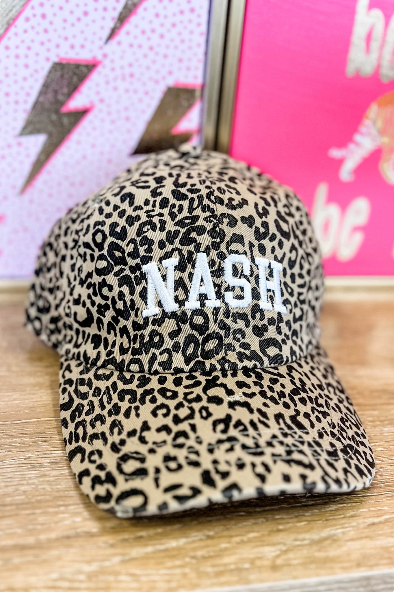 NASH Leopard Baseball Cap