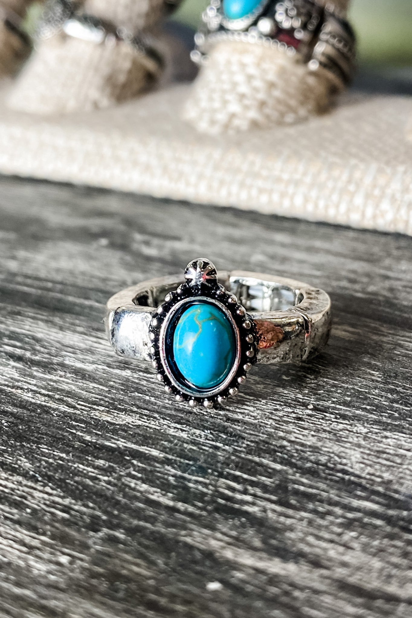 The Cassidy Turquoise Stone Ring