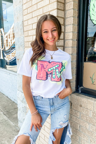 MTV Sponge Retro Graphic Tee