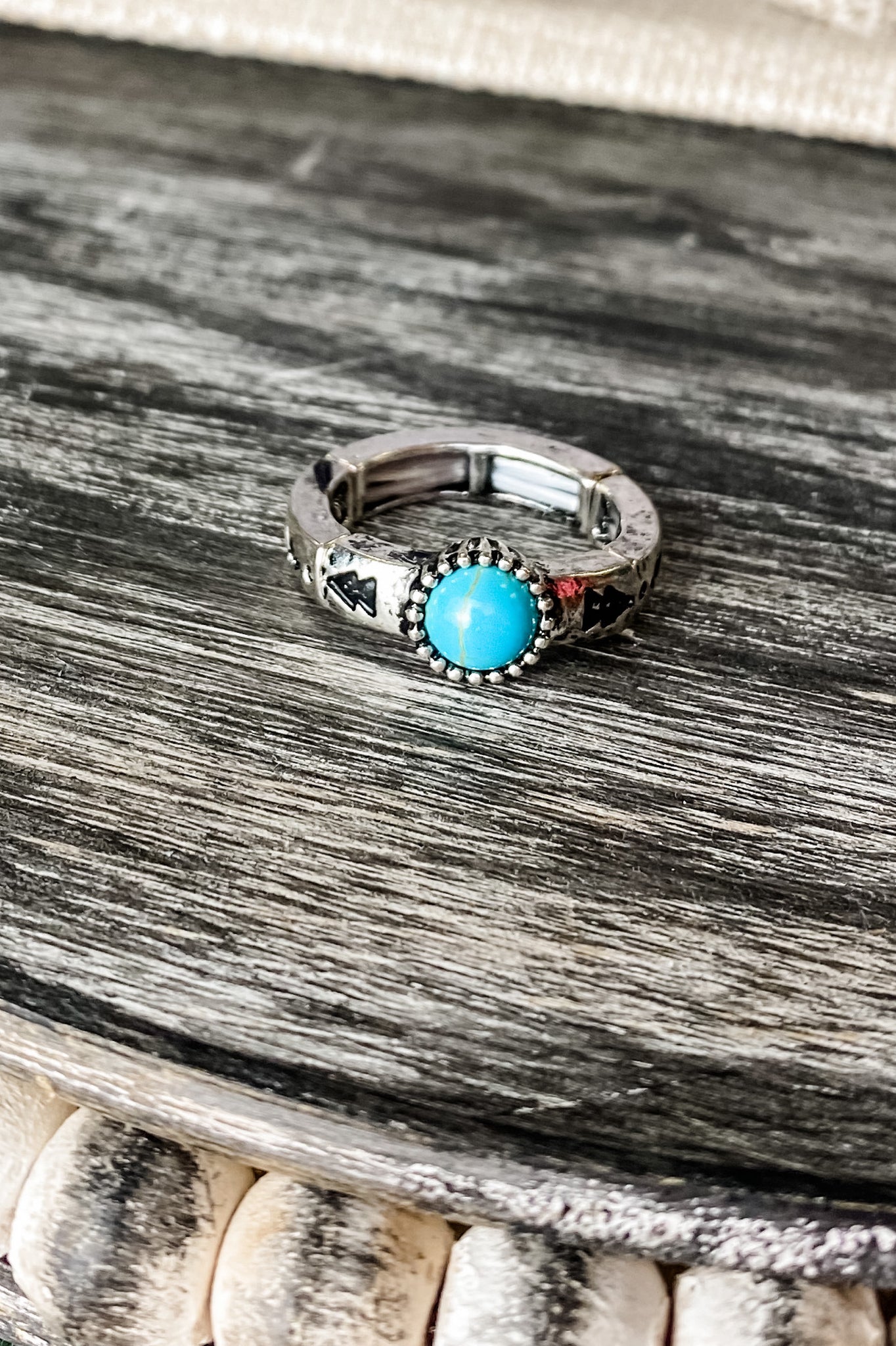 The Spokane Turquoise Stone Ring