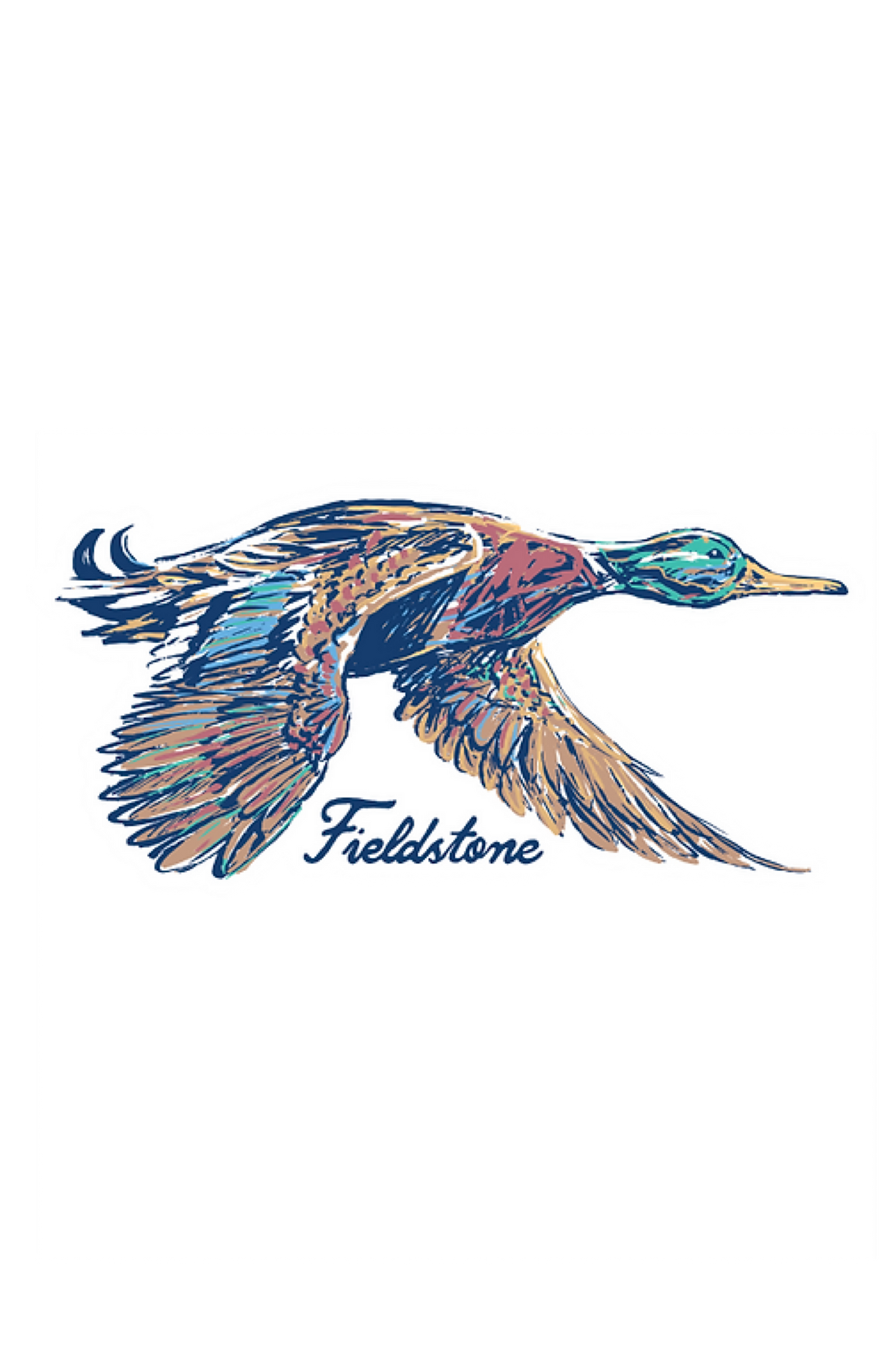 Fieldstone Duck Migration Sticker